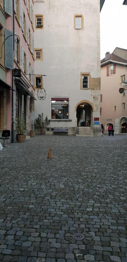 Haus De Philosophe Et Compositeur Rousseau Biel/Bienne Exterior foto